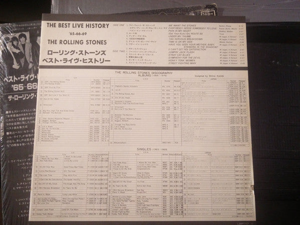 The Best Live History '65-66-69