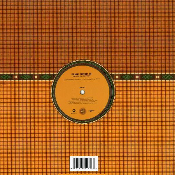Master Release: Emotional Content by Kenny Dixon Jr.