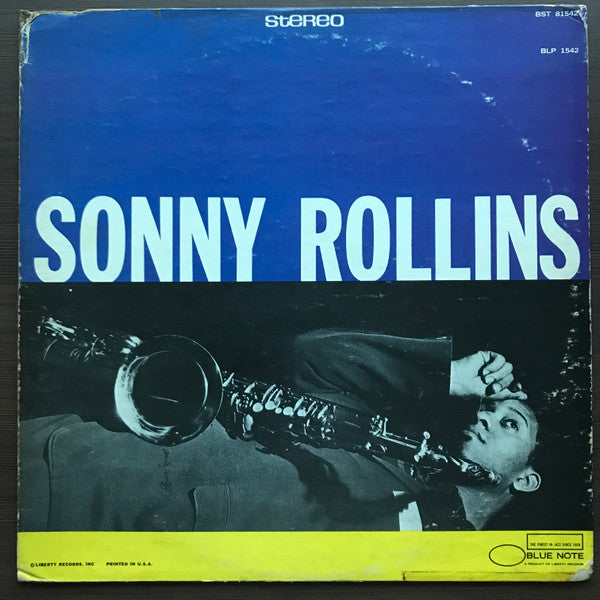 Release: Sonny Rollins Volume 1-Vinyl-US-1972-BST 81542, BLP 1542-7842674