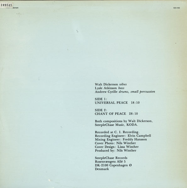 Release: Peace-Vinyl-Denmark-1976-SCS-1042-5044098