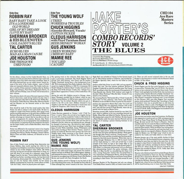 Release: Unknown Release-Vinyl-UK-1984-CHD 104-4055383