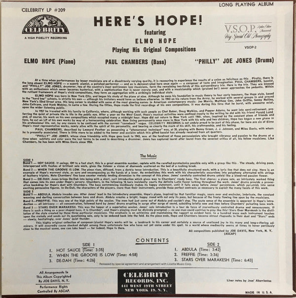 Here's Hope!
