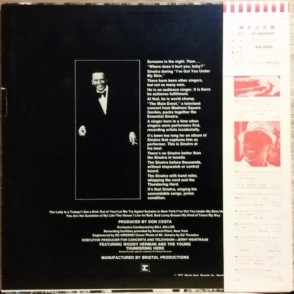 Master Release: The Main Event (Live) by Frank Sinatra