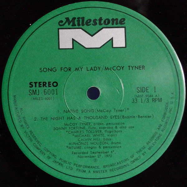Song For My Lady