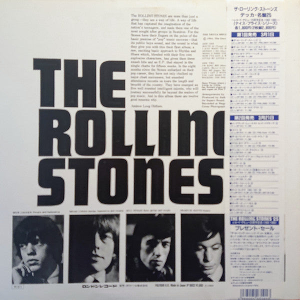 Release: The Rolling Stones-Vinyl-Japan-1988-L18P 1801-2369098