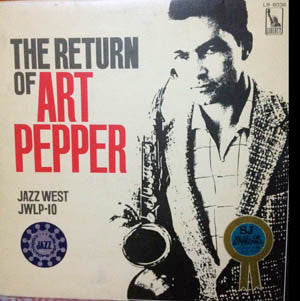 Release: The Return Of Art Pepper-Vinyl-Japan-None-LR-8036, JWLP-10-3607396