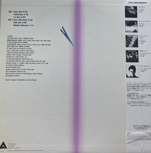 Master Release: Thunder Live by Casiopea