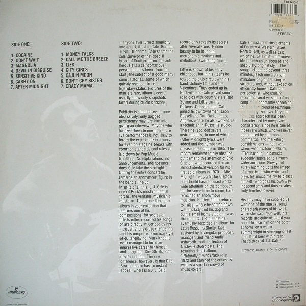 Master Release: Special Edition by J.J. Cale