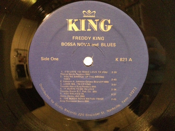 Master Release: Bossa Nova And Blues by Freddie King
