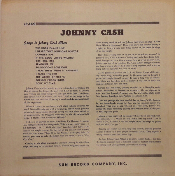 Master Release: With His Hot And Blue Guitar by Johnny Cash