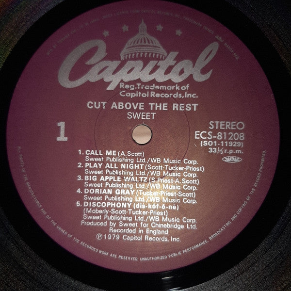Cut Above The Rest = 標的