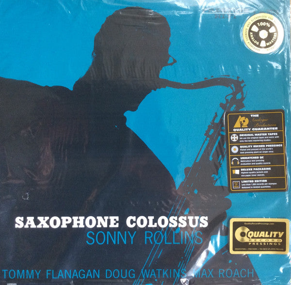 Release: Saxophone Colossus-Vinyl-US-2013-LP 7079, LP 7079, PRLP 7079-9601349