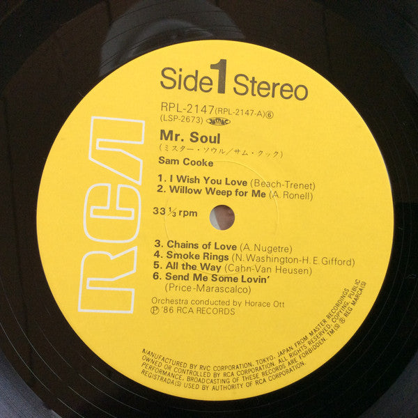 Master Release: Mr. Soul by Sam Cooke