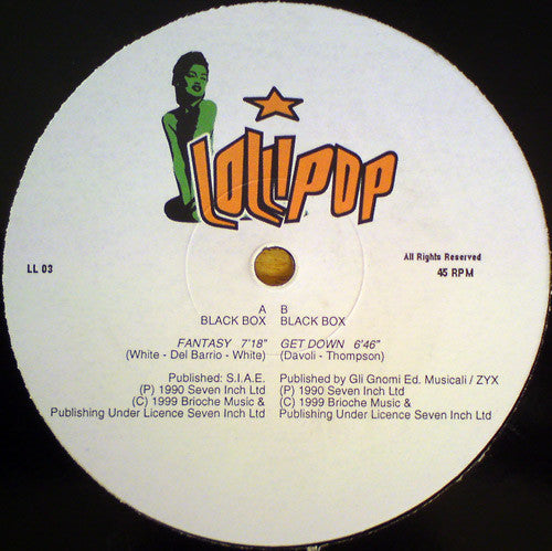 Release: Fantasy / Get Down (Rappapella)-Vinyl-Italy-1999-LL 03-3821445