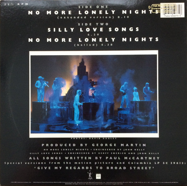 No More Lonely Nights