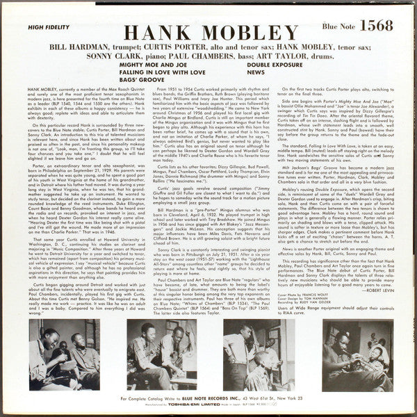 Master Release: Hank Mobley by Hank Mobley