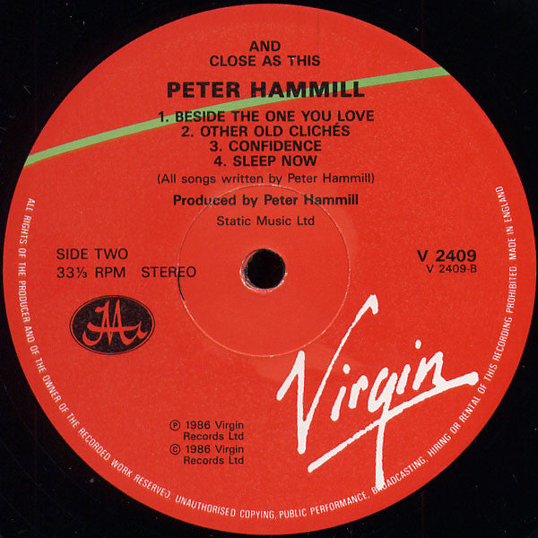 And Close As This
