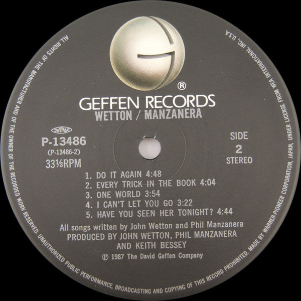Wetton Manzanera