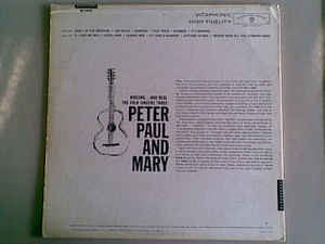 Release: Peter, Paul And Mary-Vinyl-US-1962-W 1449-9087565