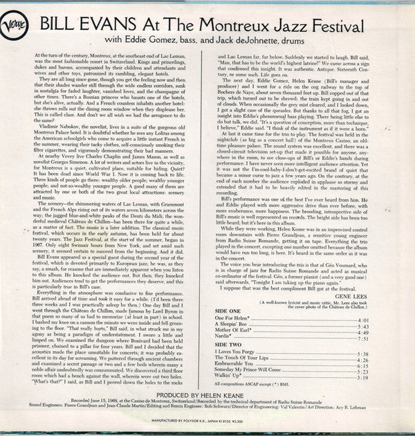 At The Montreux Jazz Festival