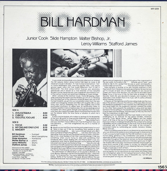 Master Release: Focus by Bill Hardman