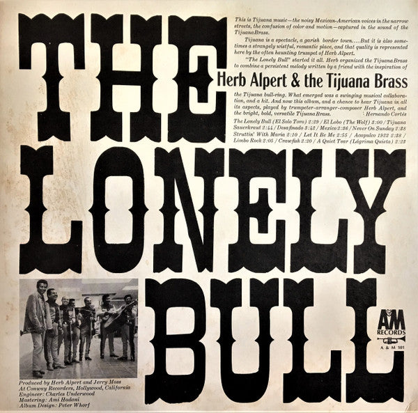 Master Release: The Lonely Bull by Herb Alpert & The Tijuana Brass