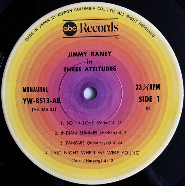 Jimmy Raney In Three Attitudes