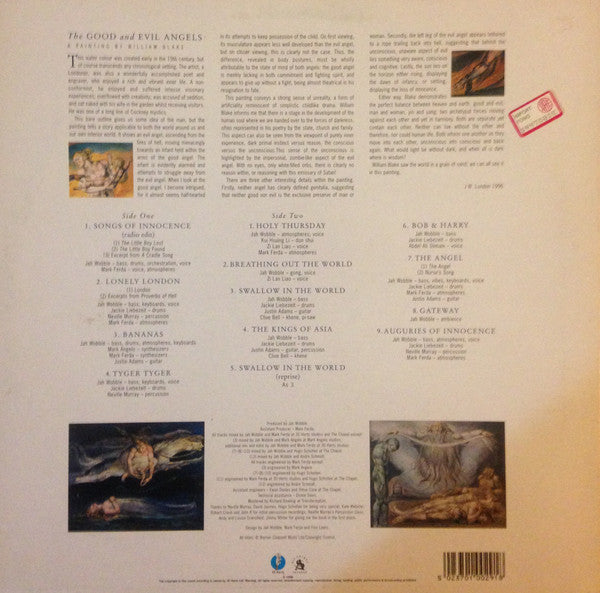 Master Release: The Inspiration Of William Blake by Jah Wobble