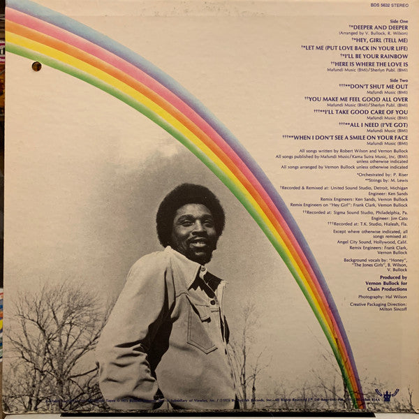 Master Release: I'll Be Your Rainbow by Bobby Wilson