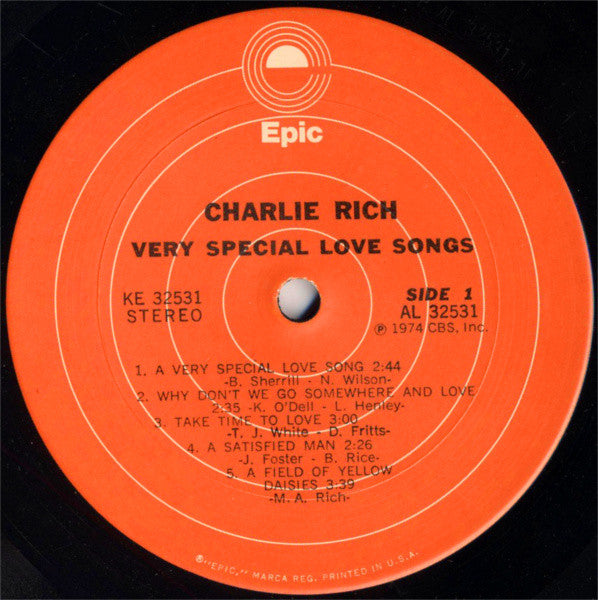 Very Special Love Songs