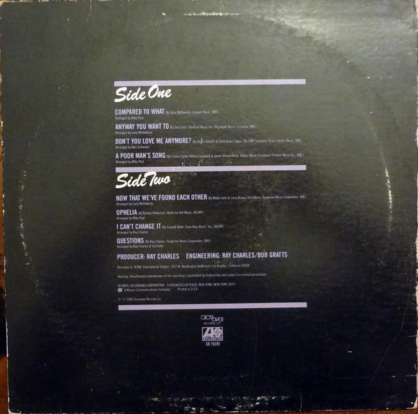 Release: Brother Ray Is At It Again!-Vinyl-US-1980-SD 19281-7706672