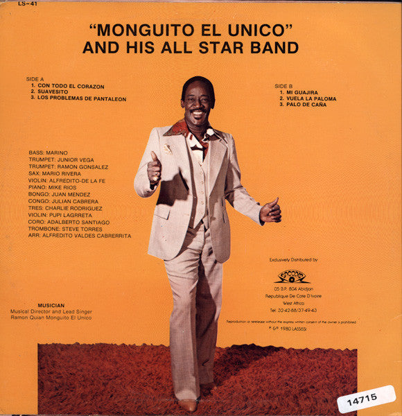 Release: Algo Diferente-Vinyl-Ivory Coast-1980-LS-41-5714879
