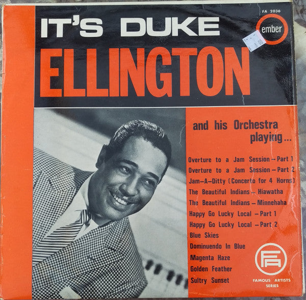 Master Release: Duke Ellington Plays  by Duke Ellington And His Orchestra