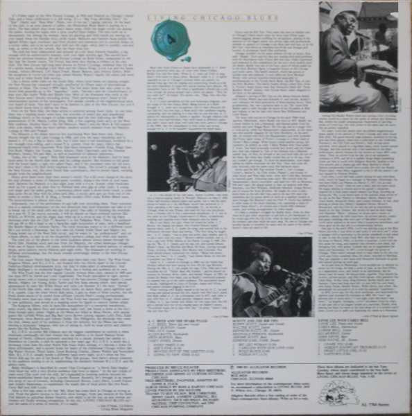 Master Release: Living Chicago Blues - Volume 4 by A.C. Reed And His Spark Plugs