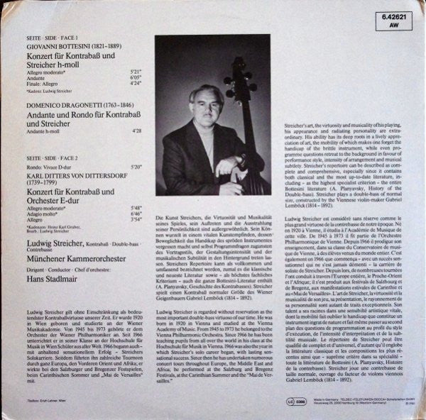 Master Release: Kontrabaß-Konzerte - Double-Bass Concertos - Concertos Pour Contrebasse by Giovanni Bottesini