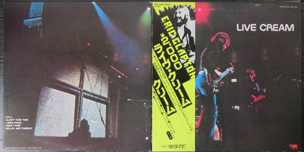 Release: Live Cream-Vinyl-Japan-1980-MWA 7006-3244111