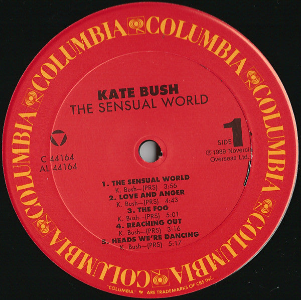 Release: The Sensual World-Vinyl-US-1989-OC 44164, C 44164-4987435