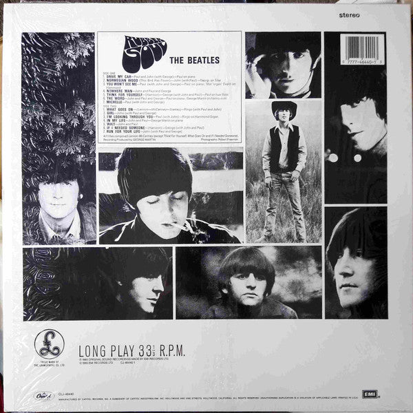 Release: Rubber Soul-Vinyl-US-1988-CLJ-46440, CLJ-46440-8027556