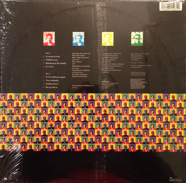 Release: Running In The Family-Vinyl-US-1987-831 593-1 Y-1, 422-831 593-1 Y-1-9441355