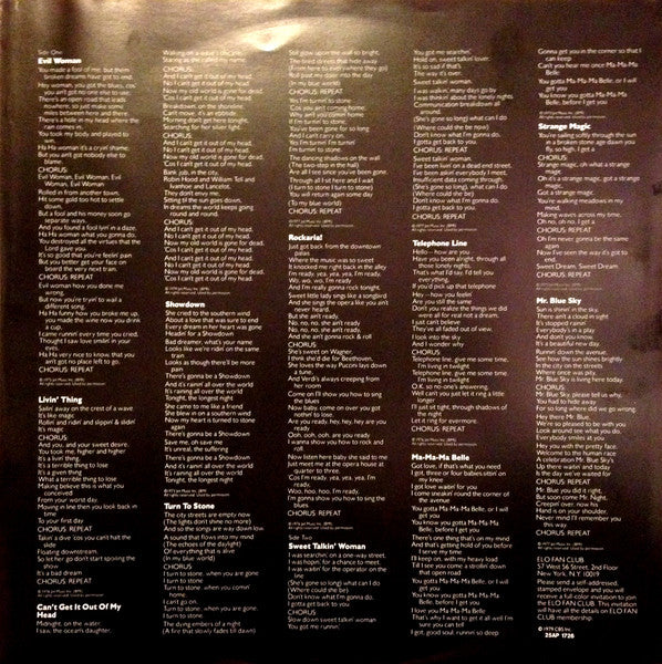 ELO's Greatest Hits