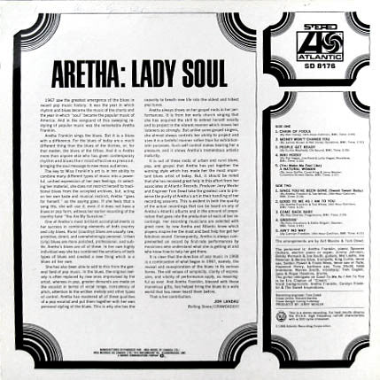 Release: Lady Soul-Vinyl-Canada-None-SD 8176-2542756