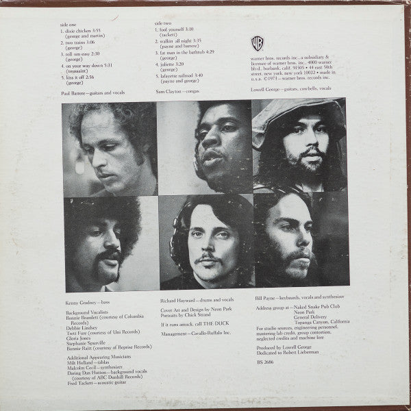 Release: Dixie Chicken-Vinyl-US-None-BS 2686-6359756