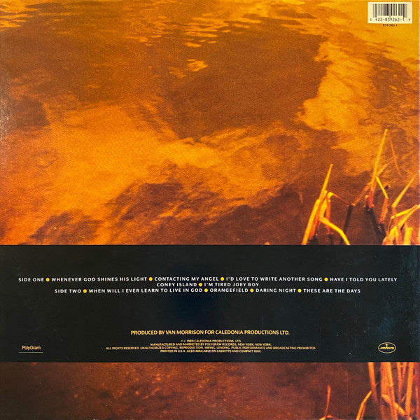 Master Release: Avalon Sunset by Van Morrison