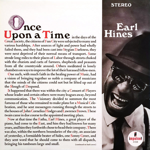Master Release: Once Upon A Time by Earl Hines