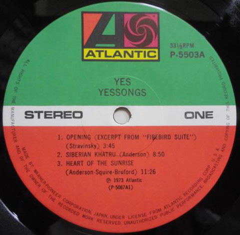 Yessongs