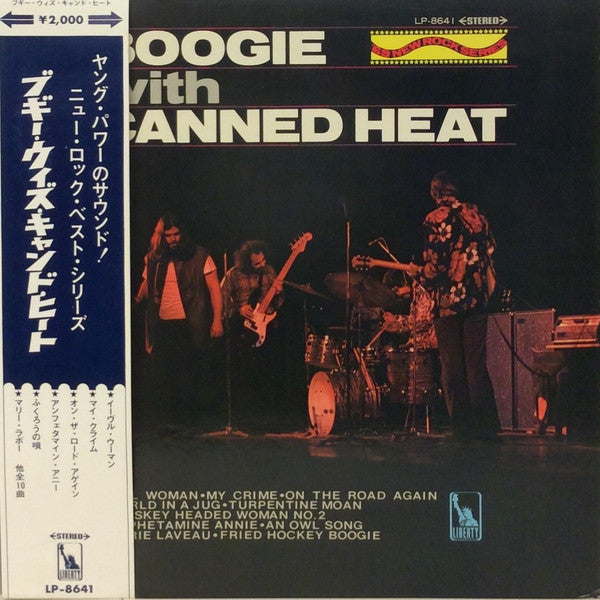 Release: Boogie With Canned Heat-Vinyl-Japan-1969-LP-8641-7153908