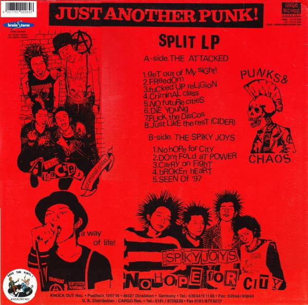 Release: Just Another Punk!-Vinyl-Germany-1997-KOLP065-4471807