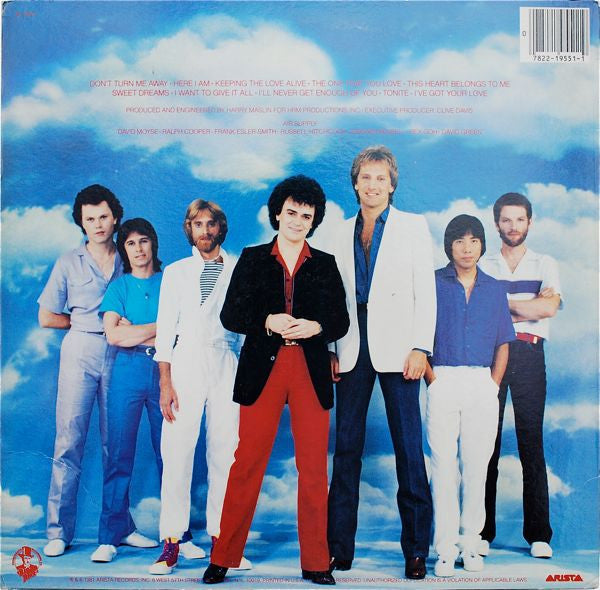 Release: The One That You Love-Vinyl-US-1981-AL 9551-1433258