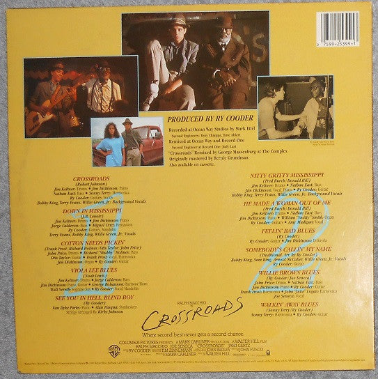 Master Release: Crossroads - Original Motion Picture Soundtrack by Ry Cooder