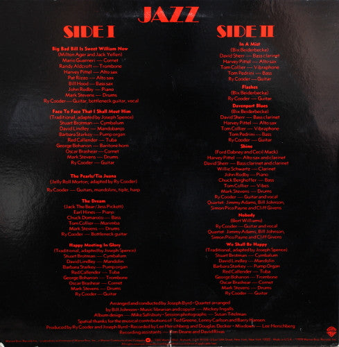 Release: Jazz-Vinyl-US-1978-BSK 3197-1488012